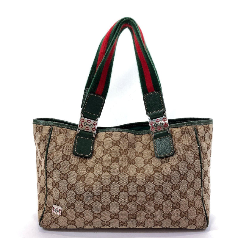 Gucci GG Canvas Tote Bag 247237 Brown Cloth ref.1111200 - Joli Closet