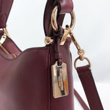 COACH Shoulder Bag 54446 2way Nomad Crossbody leather wine-red Women Used - JP-BRANDS.com