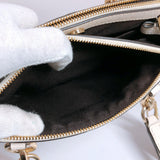 COACH Shoulder Bag 2way leather/Gold Hardware Ivory white Women Used - JP-BRANDS.com