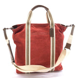 COACH Tote Bag canvas Red mens Used - JP-BRANDS.com