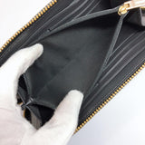 COACH purse Signature Round zip PVC Brown Women Used - JP-BRANDS.com