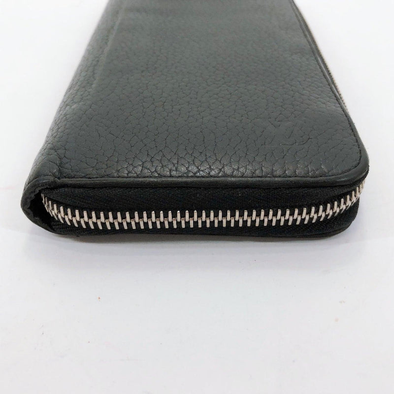 LOUIS VUITTON purse M58412 Zippy Wallet Vertical/Taurillon Clemence Leather black mens Used - JP-BRANDS.com
