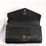 LOUIS VUITTON purse M61882 Portefeiulle Sarah Monogram unplant black Women Used - JP-BRANDS.com