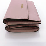 Furla Tri-fold wallet Mini wallet leather pink Women New - JP-BRANDS.com