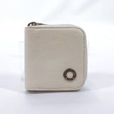 DOLCE&GABBANA coin purse leather white unisex Used - JP-BRANDS.com