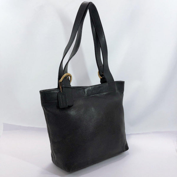 COACH Shoulder Bag Old coach leather black Women Used - JP-BRANDS.com