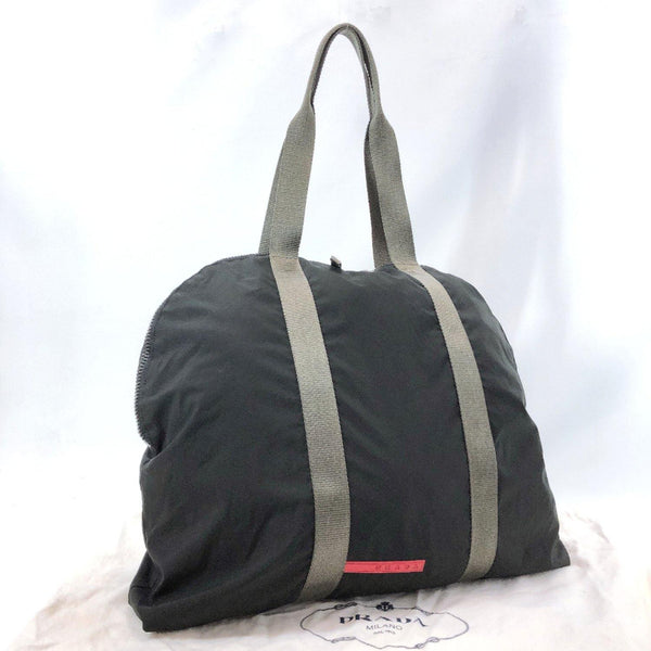 PRADA SPORTS Tote Bag polyester black Women Used - JP-BRANDS.com