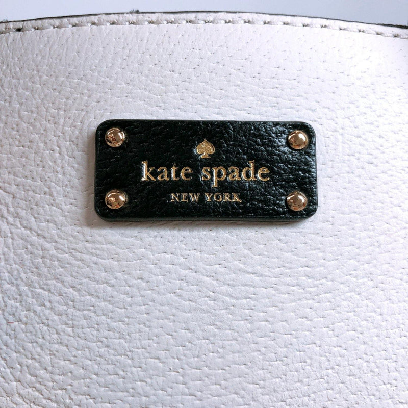 Kate Spade Ivory Purse Bag Doe Patent Leather Polka Dot Lining | eBay