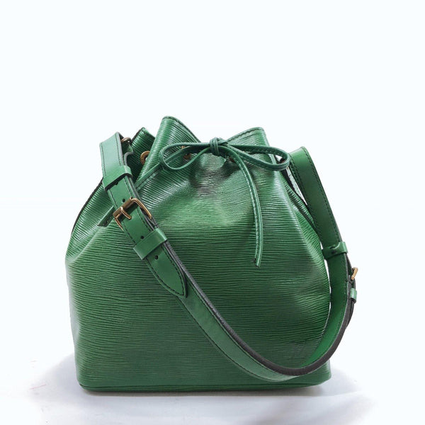 LOUIS VUITTON Shoulder Bag M44104 Petit Noe drawtring vintage Epi Leather green Women Used - JP-BRANDS.com