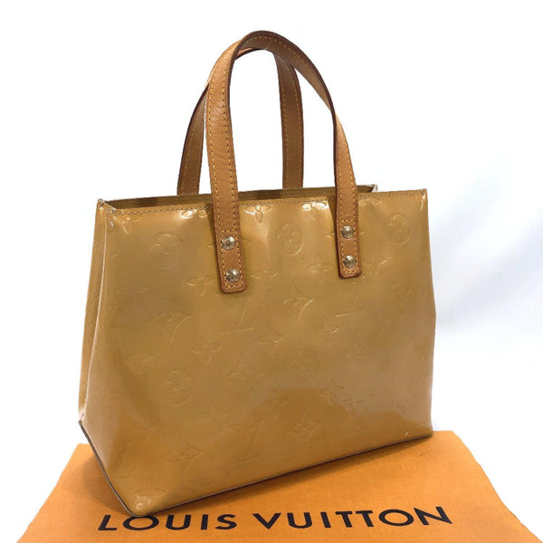 LOUIS VUITTON Handbag M91334 Lead PM Monogram Vernis beige Women Used - JP-BRANDS.com