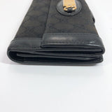 GUCCI purse 146199 Double Sided GG canvas/leather black Women Used - JP-BRANDS.com