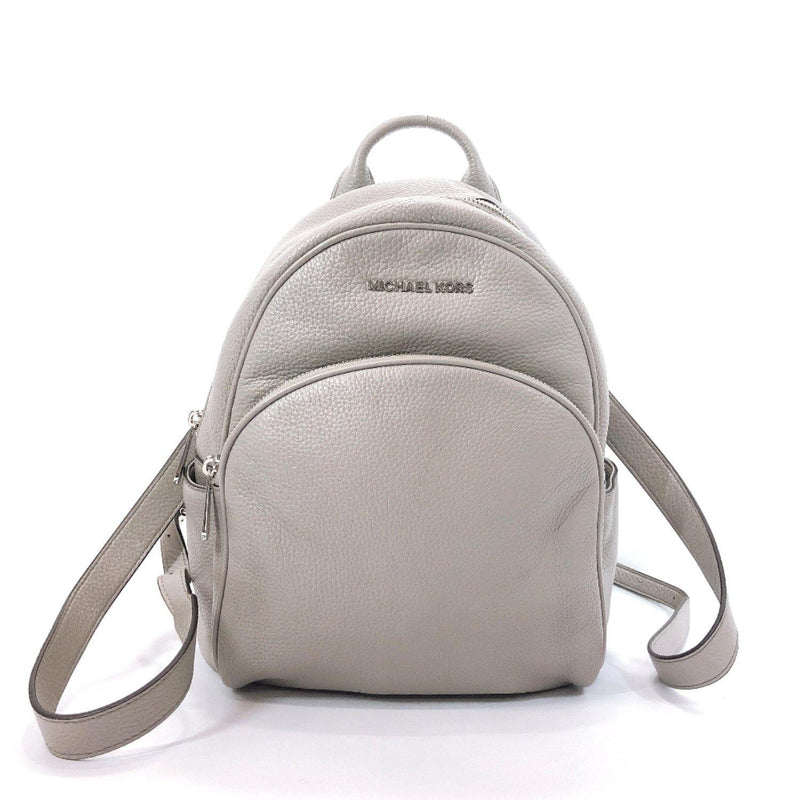 Michael Kors Backpack Daypack Medium backpack leather gray SilverHardware Women Used - JP-BRANDS.com
