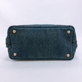 PRADA Tote Bag B2439G Canapa mini denim Blue (AVIO) Women Used - JP-BRANDS.com