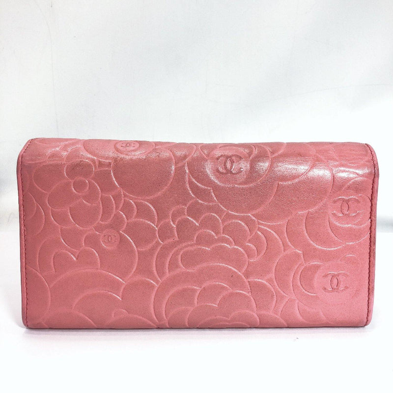 CHANEL purse Camelia leather pink Women Used - JP-BRANDS.com