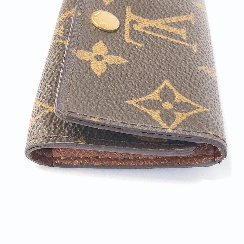 Louis Vuitton Multicles 4 Key Holder Canvas Wallet