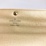 LOUIS VUITTON purse N61735 Portefeiulle Sarah Damier Azur Canvas white unisex Used - JP-BRANDS.com