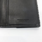 BOTTEGAVENETA purse Intrecciato Double Sided leather black mens Used - JP-BRANDS.com