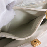 FENDI Handbag vintage leather white Women Used - JP-BRANDS.com