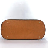 CELINE Handbag Macadam pattern PVC/leather Brown Women Used - JP-BRANDS.com