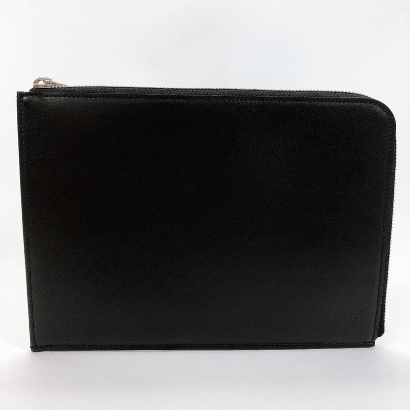 LOUIS VUITTON Clutch bag M58842 Nomad Pochette Jules PM leather black unisex Used - JP-BRANDS.com