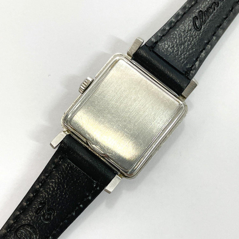 OMEGA Watches Cal244 Hand Winding vintage Stainless Steel/leather Silver black Women Used - JP-BRANDS.com
