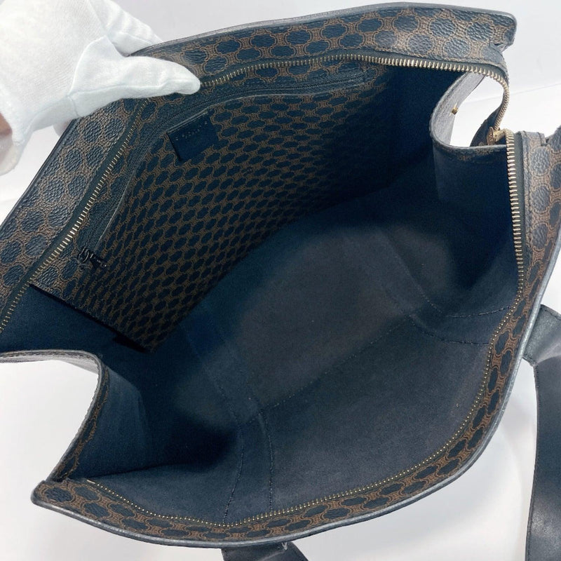 CELINE Tote Bag MC98/1 Macadam vintage PVC black Women Used - JP-BRANDS.com