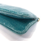 Miu Miu Shoulder Bag leather green Blue green Women Used - JP-BRANDS.com
