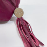 Furla Shoulder Bag leather wine-red Women Used - JP-BRANDS.com