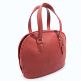 COACH Handbag Old coach leather Red Women Used - JP-BRANDS.com