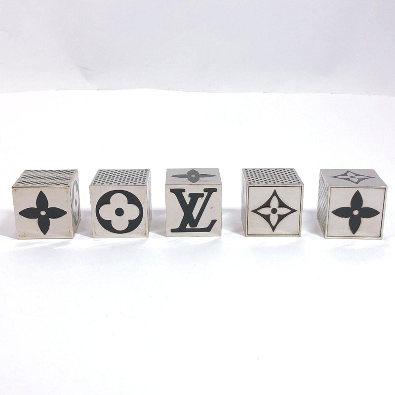 LOUIS VUITTON Other accessories M99454 Cube game novelty metal Silver unisex Used - JP-BRANDS.com
