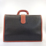 BALLY Business bag vintage PVC/leather Brown black mens Used - JP-BRANDS.com