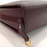 CARTIER Clutch bag Must Line leather Bordeaux Women Used - JP-BRANDS.com