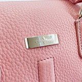 COLE HAAN Handbag Mini Boston leather pink Women Used - JP-BRANDS.com
