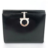 Salvatore Ferragamo wallet AQ-221203 Gancini Patent leather black Women Used - JP-BRANDS.com