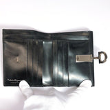 Salvatore Ferragamo wallet AQ-221203 Gancini Patent leather black Women Used - JP-BRANDS.com
