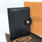 TOD’S Card Case leather Brown unisex Used - JP-BRANDS.com