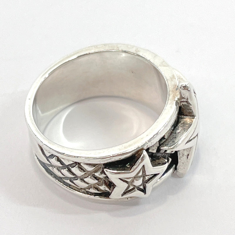 ROYAL ORDER Ring Triple star Silver925 14 Silver unisex Used