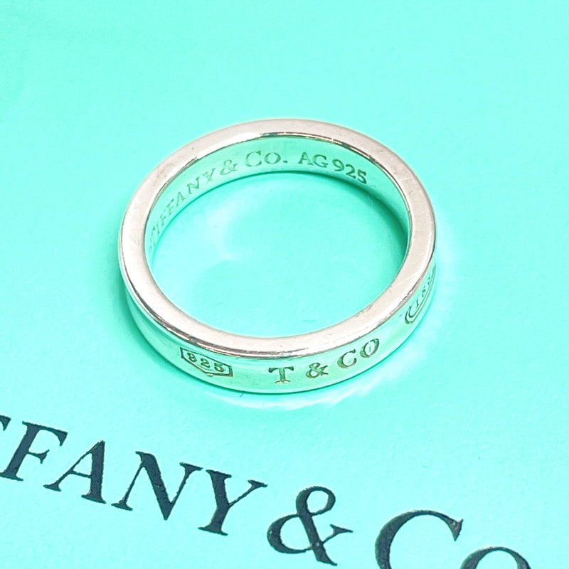 TIFFANY&Co. Ring 1837 Narrow Silver925 11 Silver Women Used