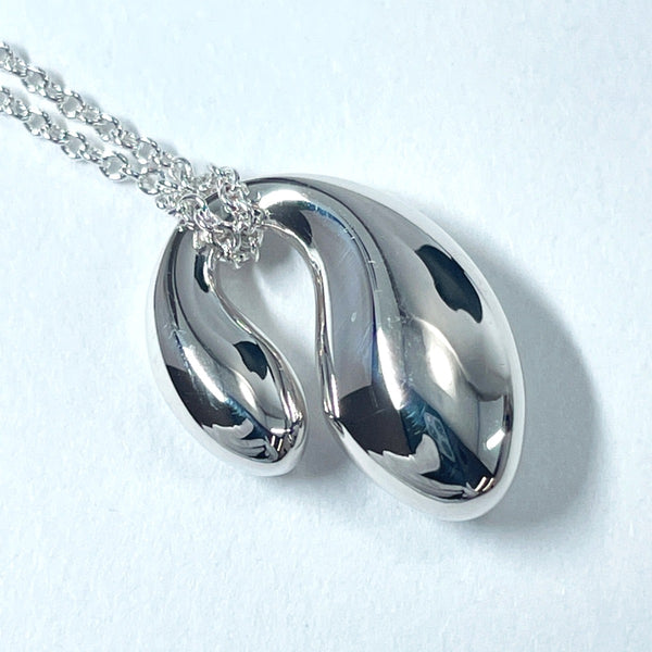 TIFFANY&Co. Necklace Double tear drop Elsa Peretti Silver925 Silver Women Used