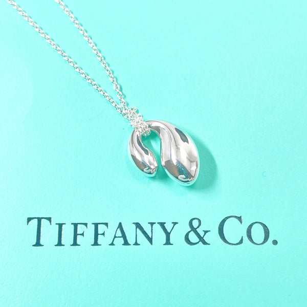 TIFFANY&Co. Necklace Double tear drop Elsa Peretti Silver925 Silver Women Used