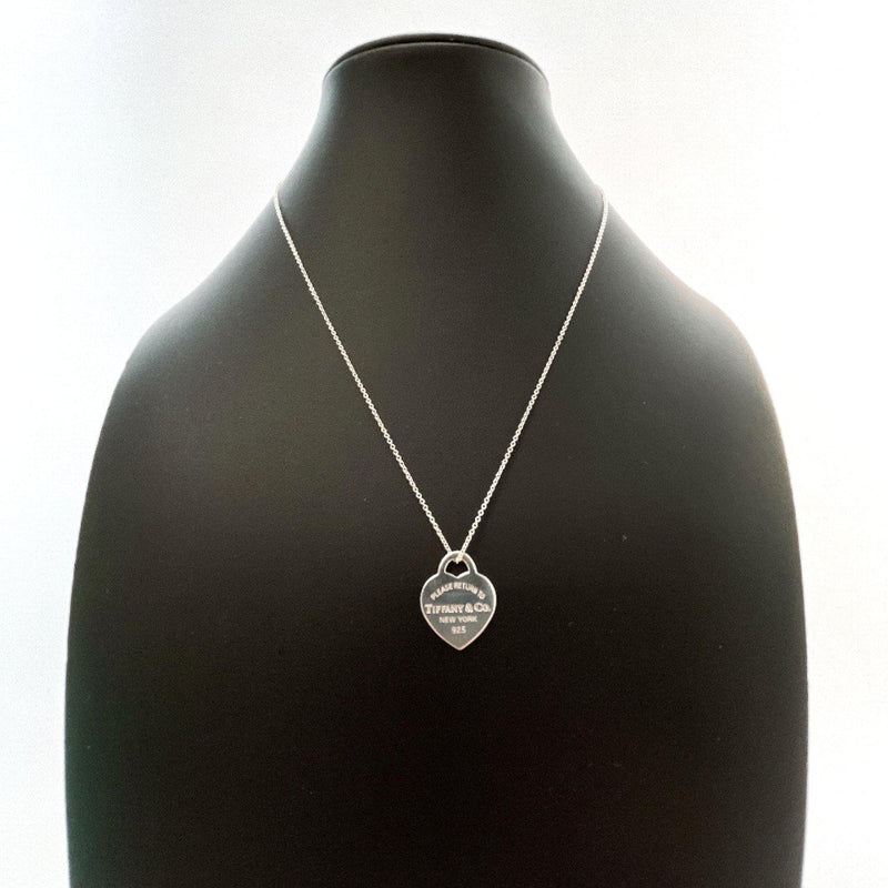 TIFFANY&Co. Necklace Return to TIFFANY & Co. heart Silver925 Silver Women Used - JP-BRANDS.com