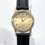 OMEGA Watches De Ville Quartz vintage Stainless Steel gold Silver Women Used