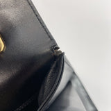 BALLY Handbag vintage Kelly type leather black Women Used - JP-BRANDS.com