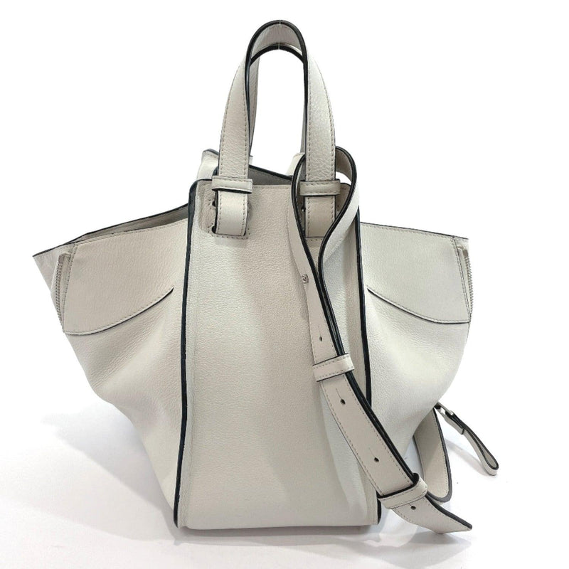 LOEWE Handbag Hammock Small 2way leather white Women Used - JP-BRANDS.com