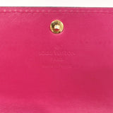 LOUIS VUITTON purse M91765 Portefeiulle Sarah Monogram Vernis pink Women Used - JP-BRANDS.com