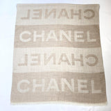 CHANEL Stall silk/Ka Stains/wool beige Women Used - JP-BRANDS.com