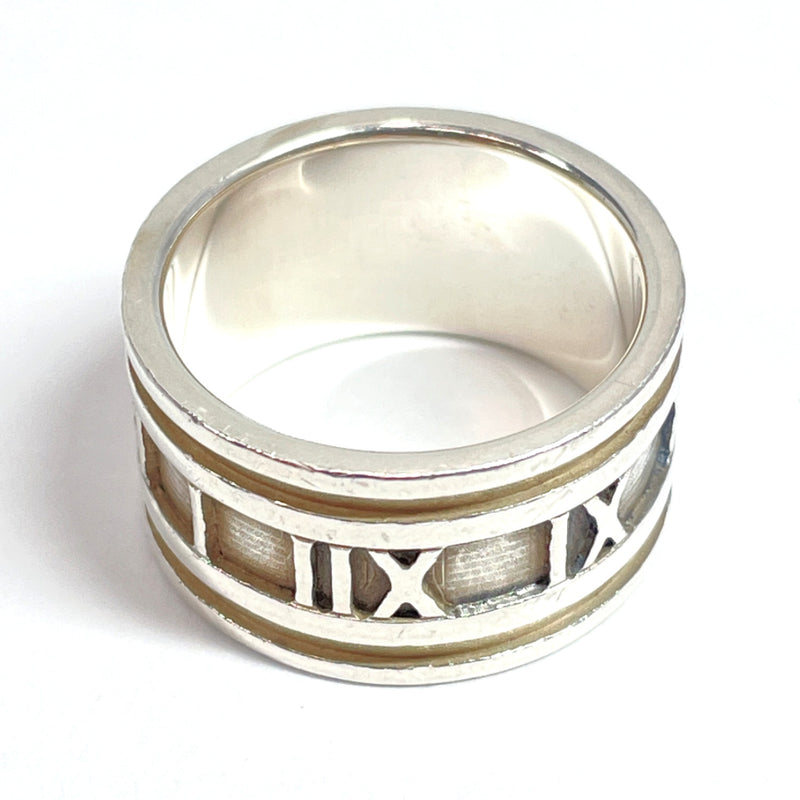 TIFFANY&Co. Ring Atlas Silver925 19 Silver mens Used