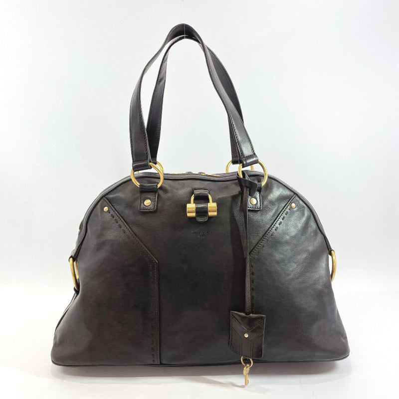 Used] YVES SAINT LAURENT ◇ 2way / Shoulder bag / Business bag / Briefcase /  Leather / Black ref.552534 - Joli Closet