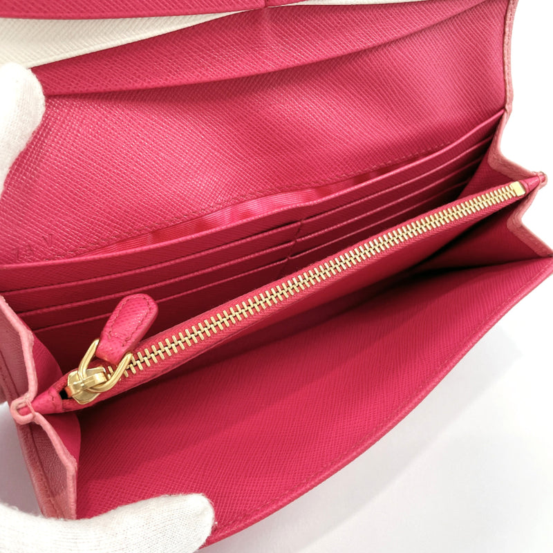 PRADA purse Safiano leather pink Women Used