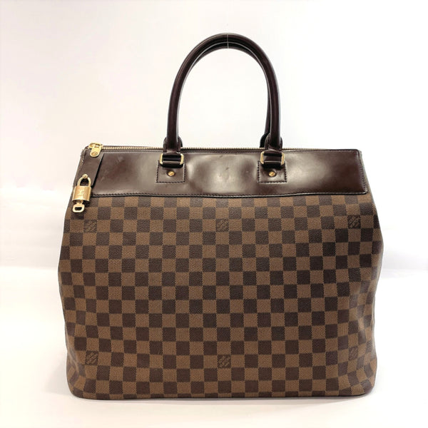 LOUIS VUITTON Tote Bag N41165 Greenwich PM Damier canvas Brown unisex Used
